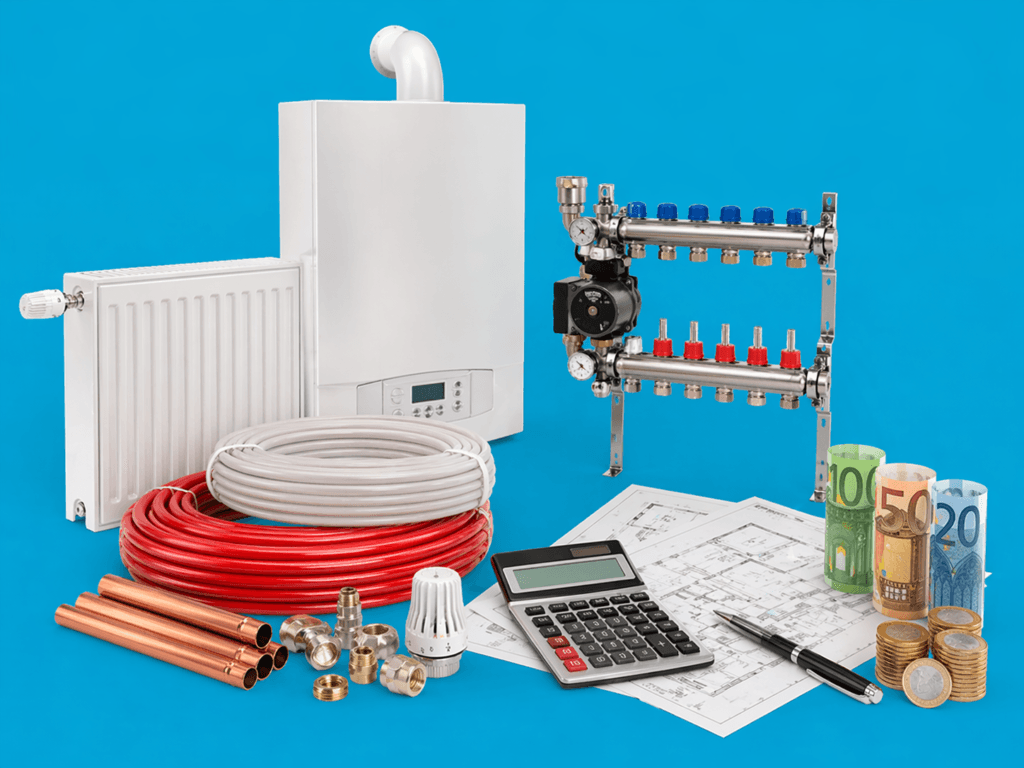 Prix installation chauffage Belgique avec système de chauffage moderne