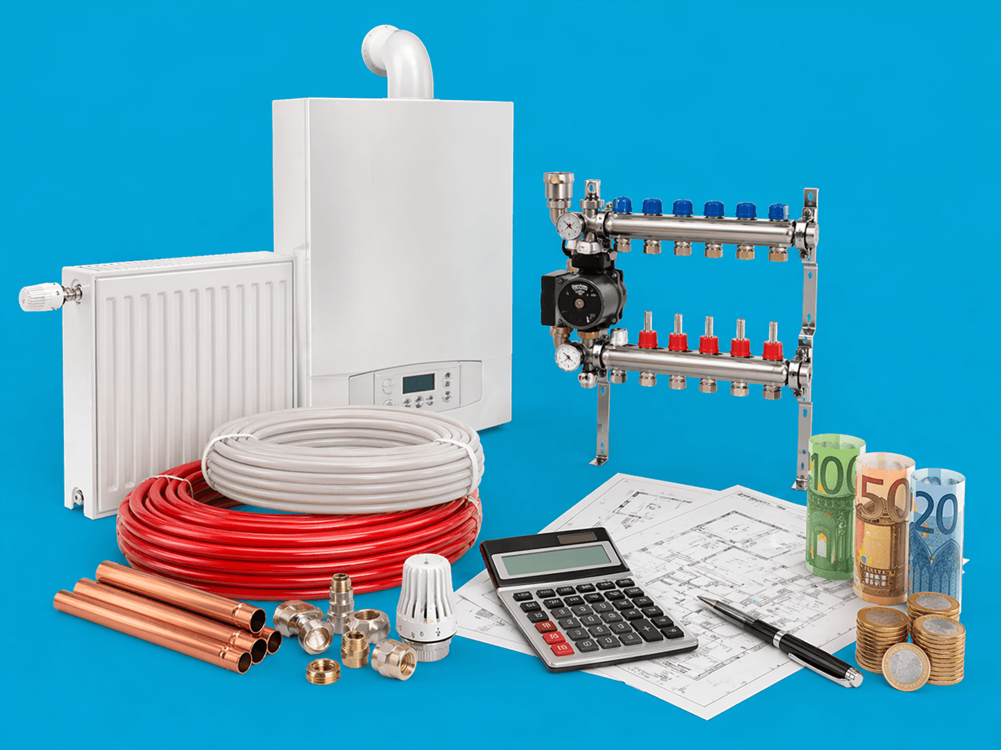 Prix installation chauffage Belgique avec système de chauffage moderne